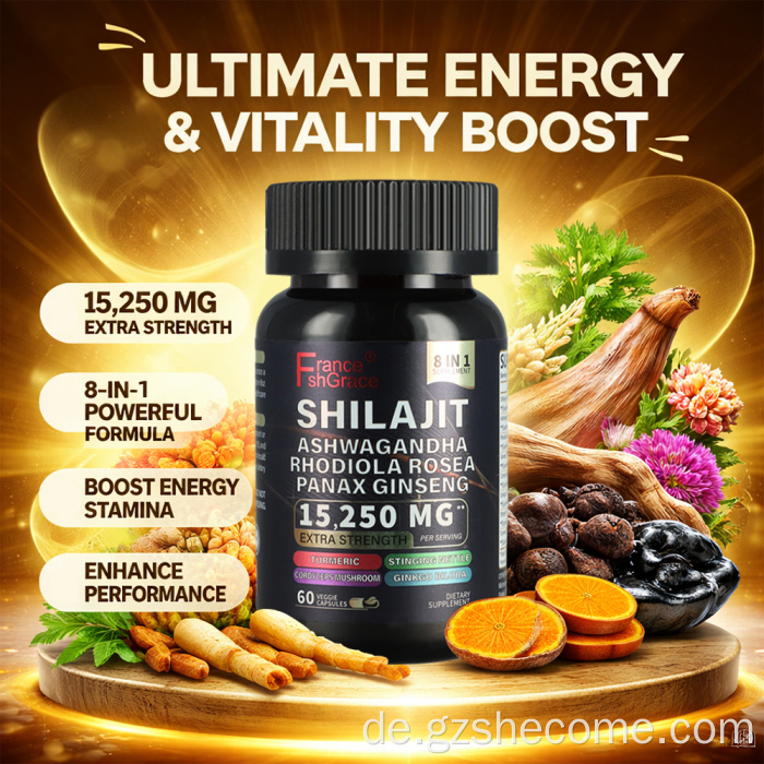 Hochwertiges Shecome Shilajit mit Bio-Alternative